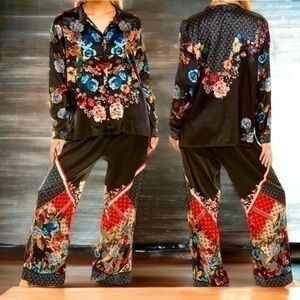 Johnny Was Orla silk set